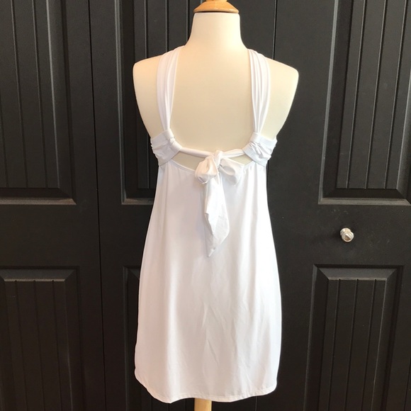Athleta Keyhole Halter Dress 👗 - Picture 5 of 8